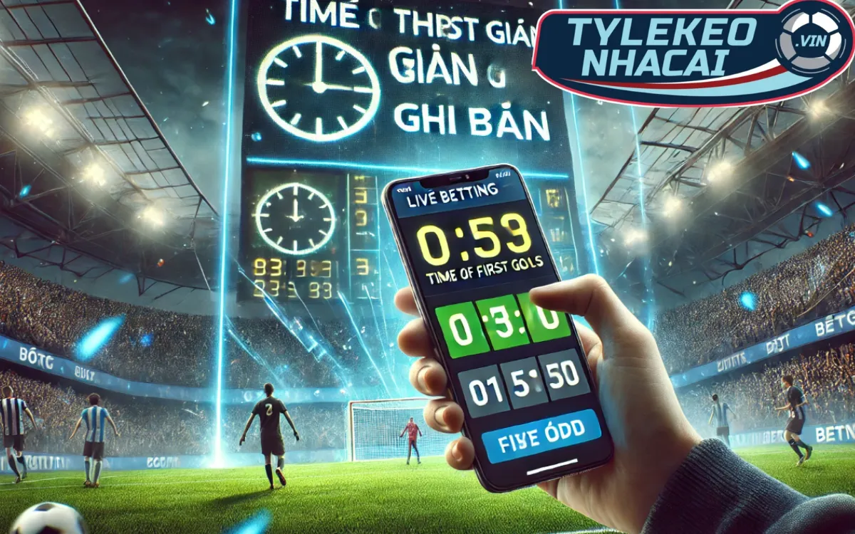 Kèo thời gian ghi bàn (Time of First Goal) là gì?